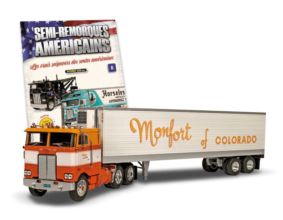 Ixo / Altaya - Camion américain KENWORTH BULLNOSE 1951 Mackie The Mover 1/43