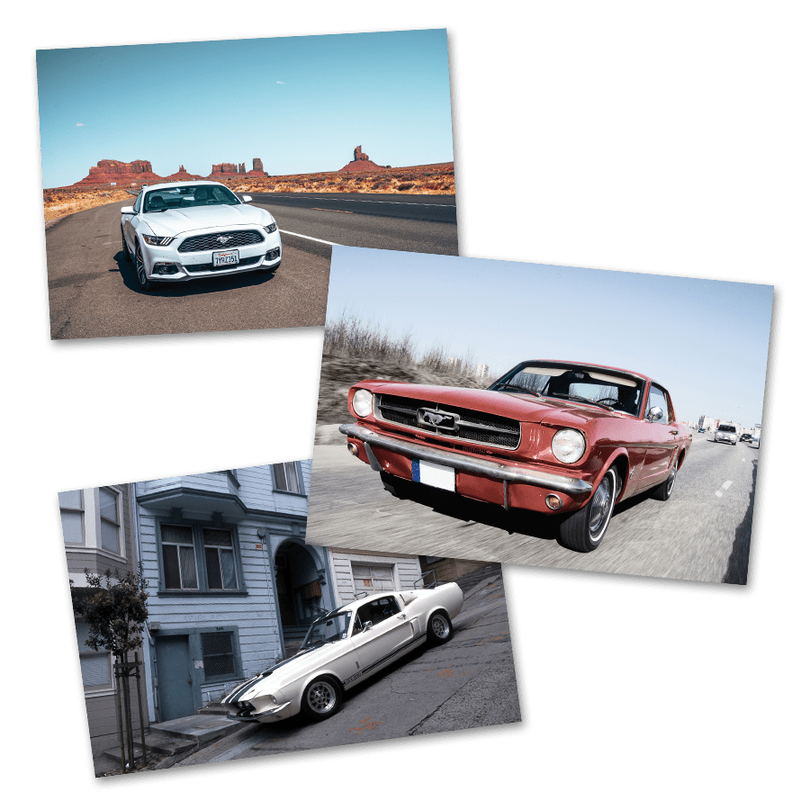 Ford Mustang 143 - Subscription GIFTS PASA - Tres laminas