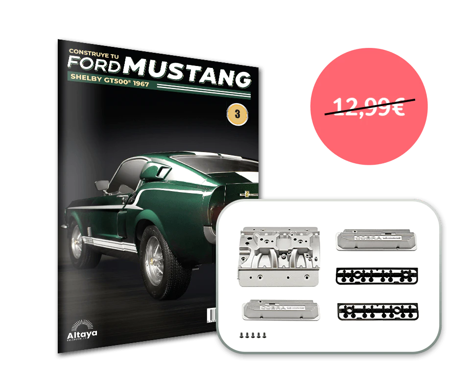 Deagostini 1/8 Ford Mustang 1967 Shelby GT-500 Issue #90 Plus Part
