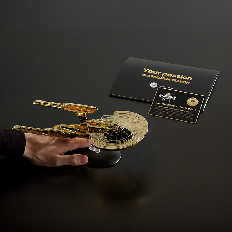 U.S.S. Enterprise Constitution III Class NCC-1701-G (Gold Version)