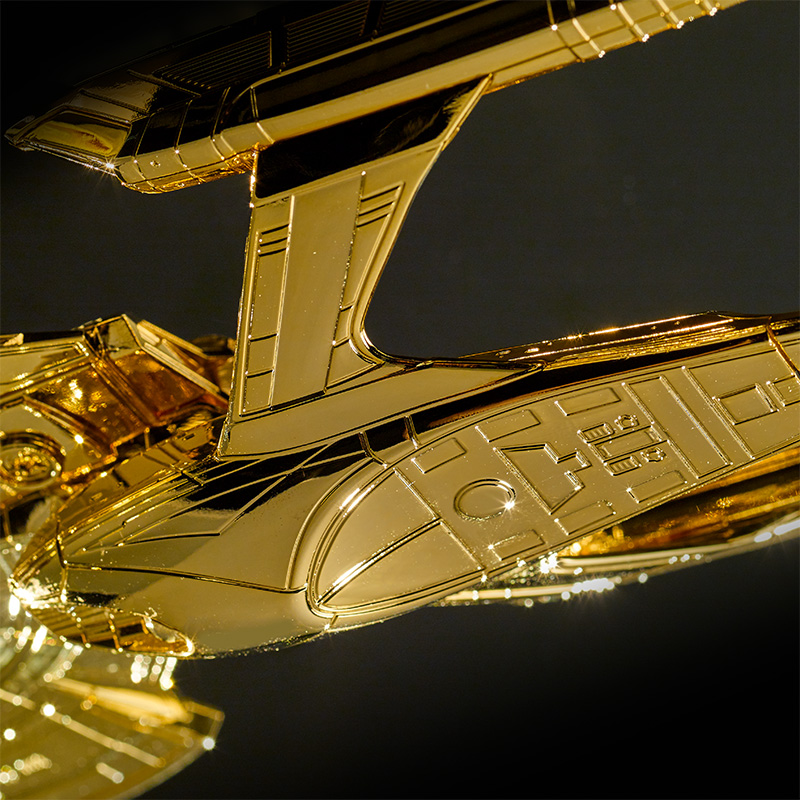U.S.S. Enterprise Constitution III Class NCC-1701-G (Gold Version)