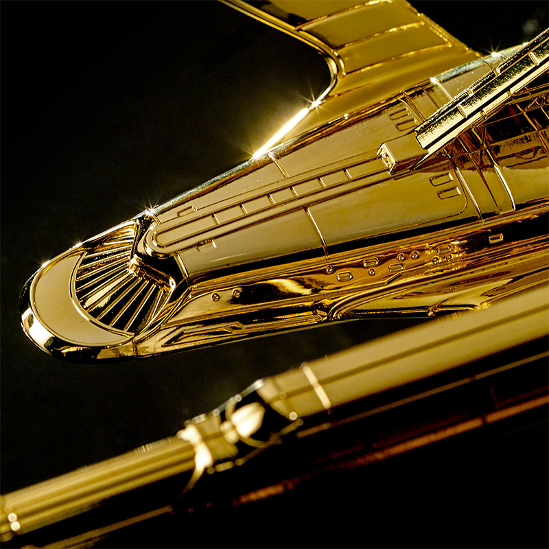 U.S.S. Enterprise Constitution III Class NCC-1701-G (Gold Version)