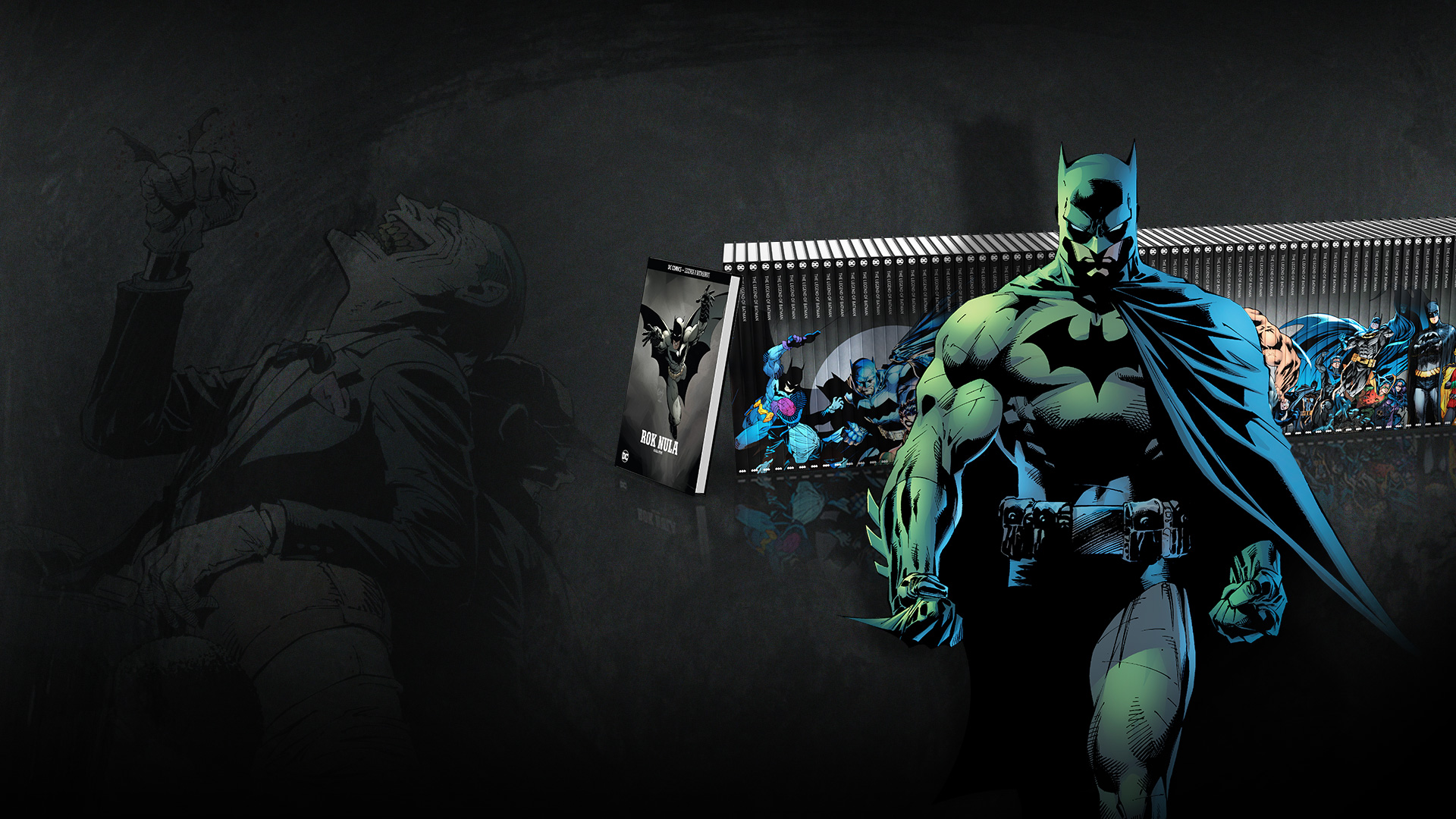 Batman Legend - Hero Banner Desktop