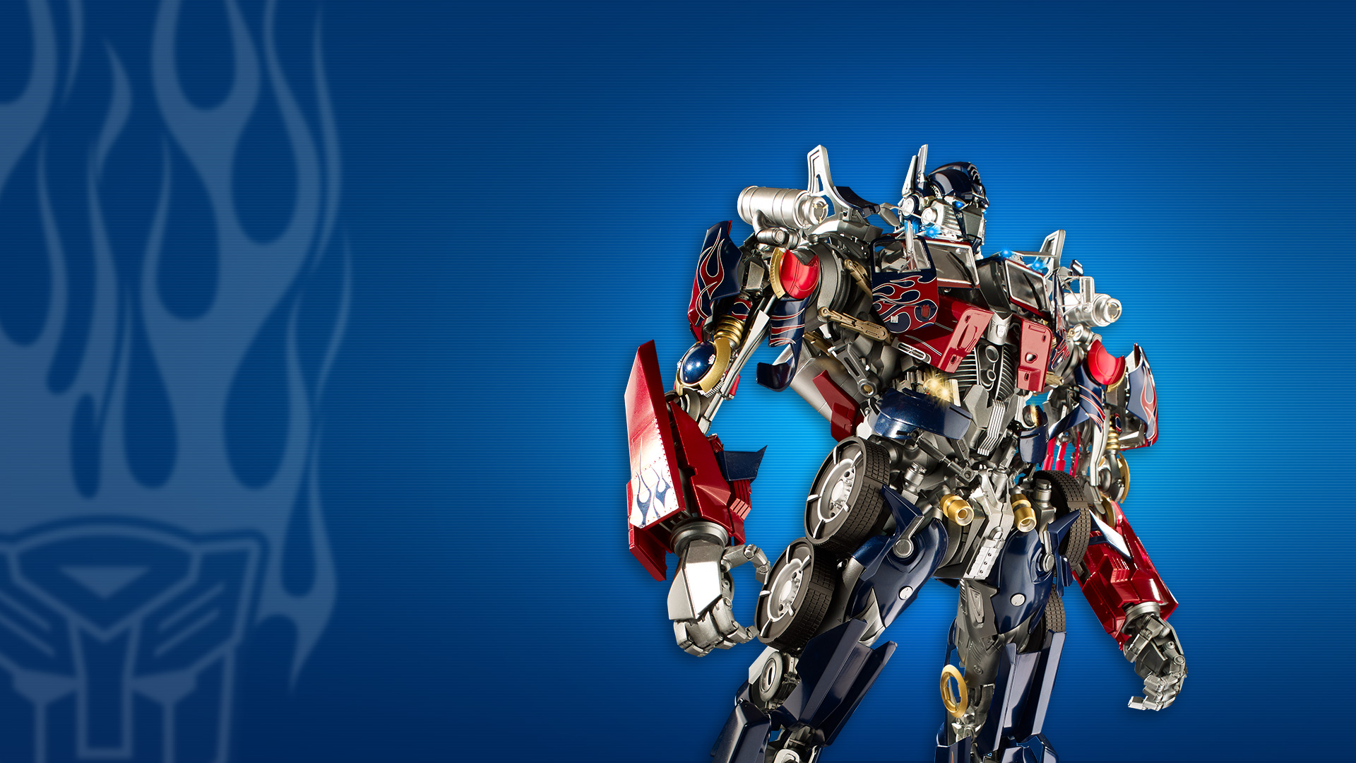Optimus Prime - Hero Banner Desktop 01