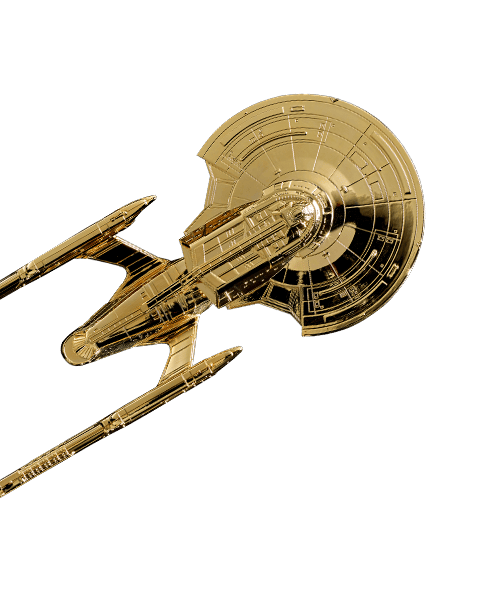 Star Trek StarShips Golden - Hero Banner Mobile
