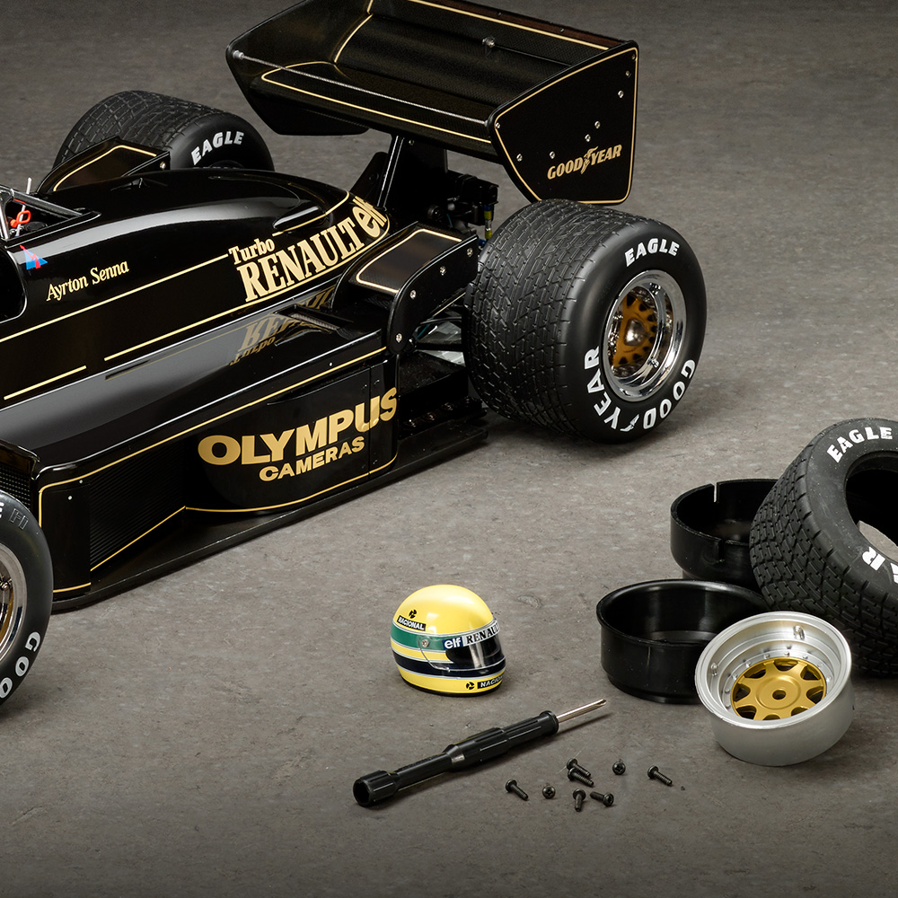 ミニカー Lotus Renault 97T Ayrton Senna 1/43 F1 Minicar 1/43 Lotus Renault 97T Ayrton Senna AYRTON SENNA