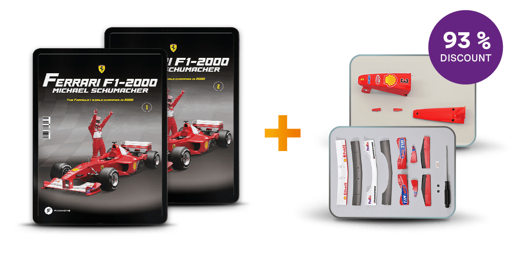 Ferrari F1 2000 Schumacher collector model - Fanhome US