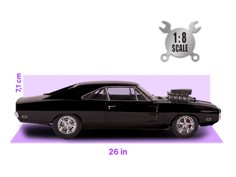 Dodge Charger R/T Fast & Furious scale 1/8 Packs #4-10 Altaya