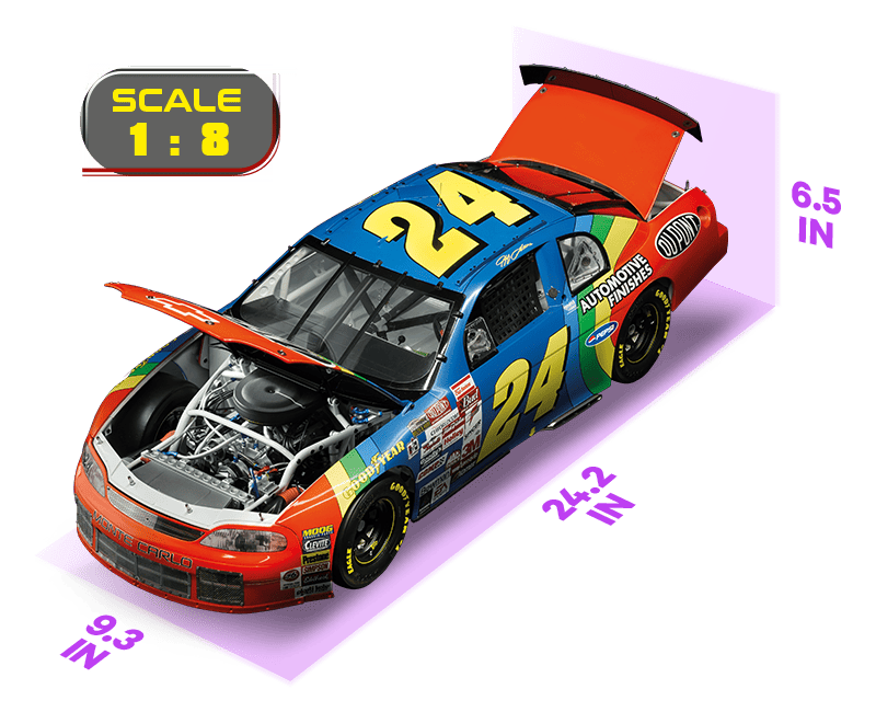 Chevrolet Monte Carlo Nascar model 1/8 | De Agostini US