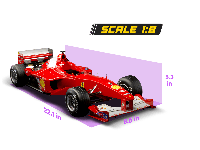 Ferrari F1 2000 Schumacher collector model - Fanhome US