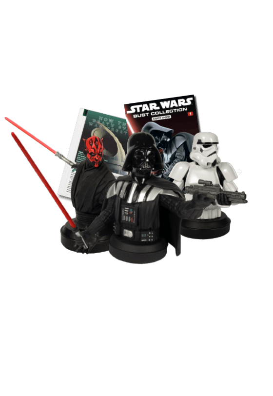 star wars bust collection magazine